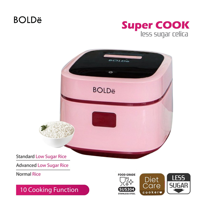 Bolde Super Cook Less Sugar Celica - Pink